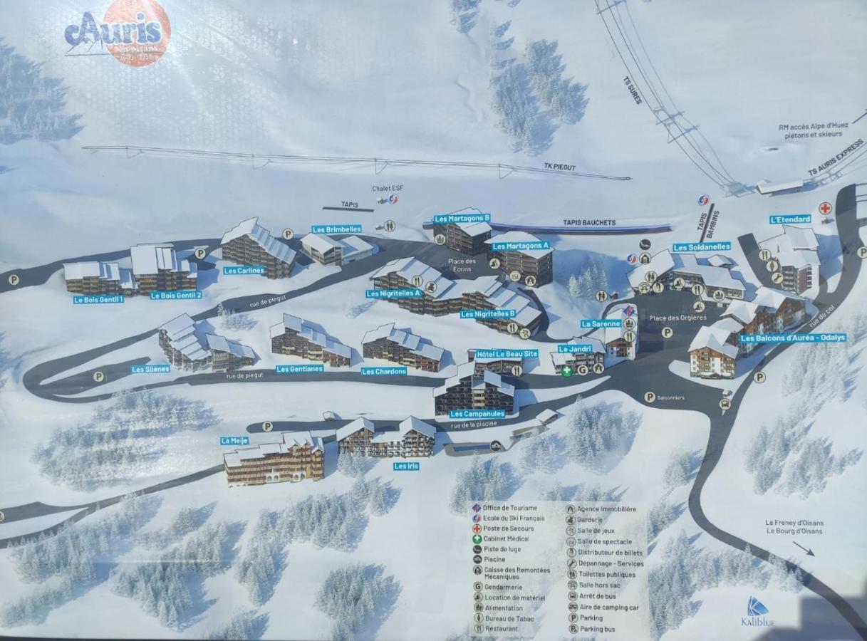 Auris Les Gentianes Station Alpe Huez公寓 外观 照片